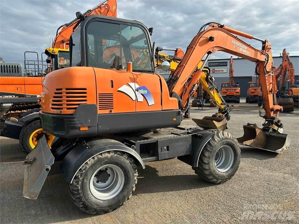 Doosan 55w Колёсные экскаваторы
