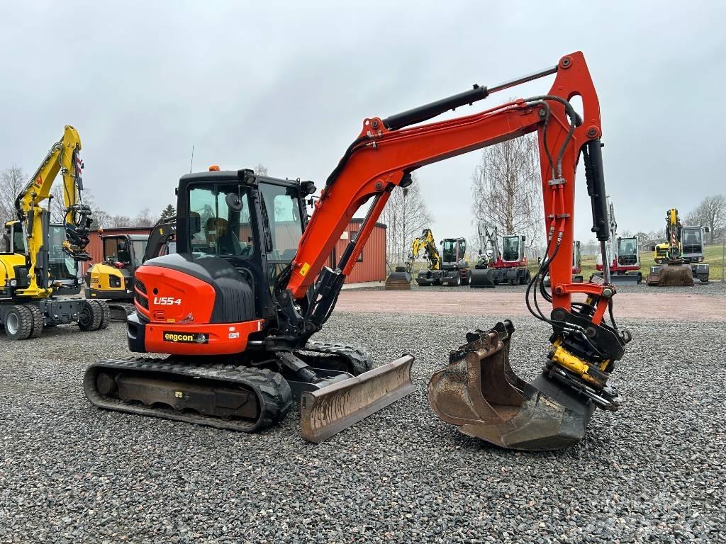 Kubota U55-4 Мини-экскаваторы