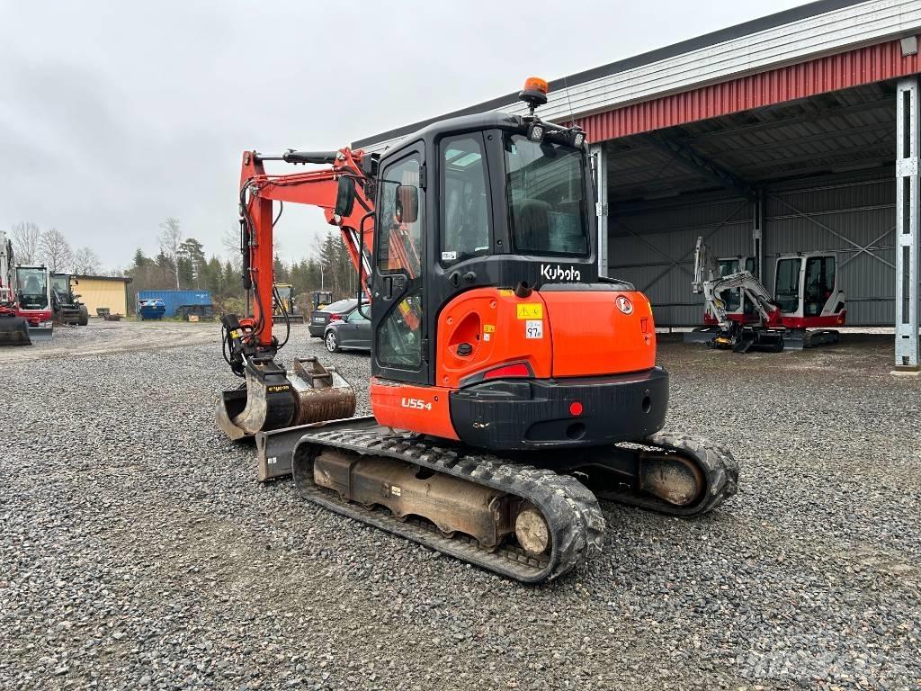 Kubota U55-4 Мини-экскаваторы