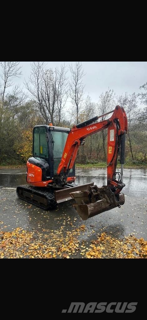 Kubota U 27-4 Мини-экскаваторы