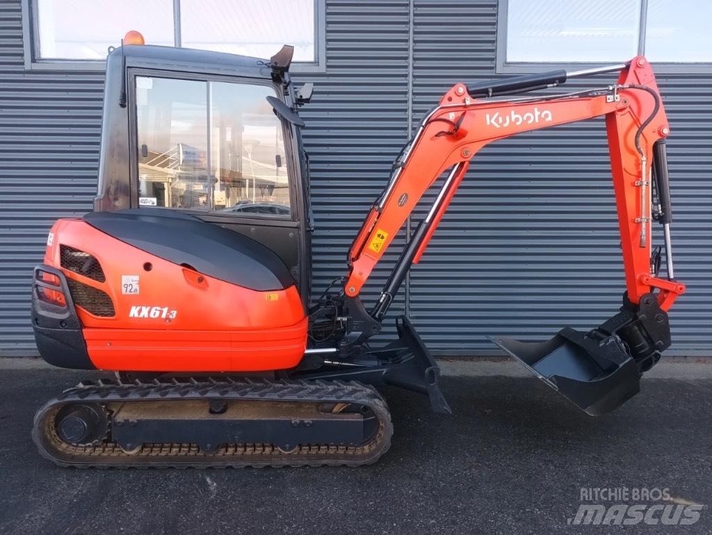 Kubota kx61-3 Мини-экскаваторы