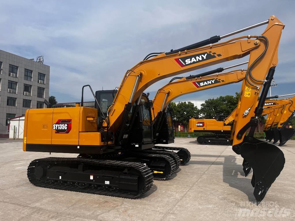 Sany SY135C Гусеничные экскаваторы