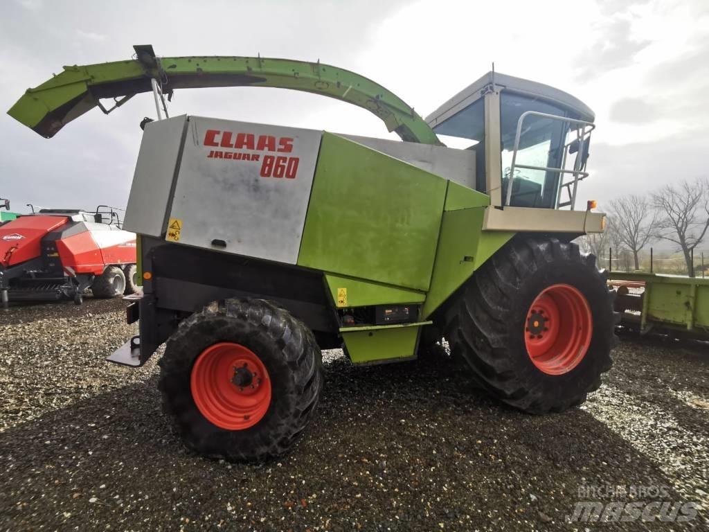 CLAAS Jaguar 860 Самоходные кормоуборочные комбайны