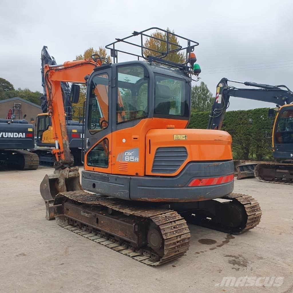 Doosan DX 85 R-3 Малые экскаваторы 7т-12т