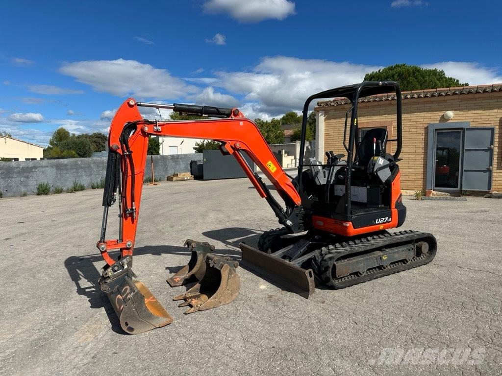Kubota U 27-4 Мини-экскаваторы