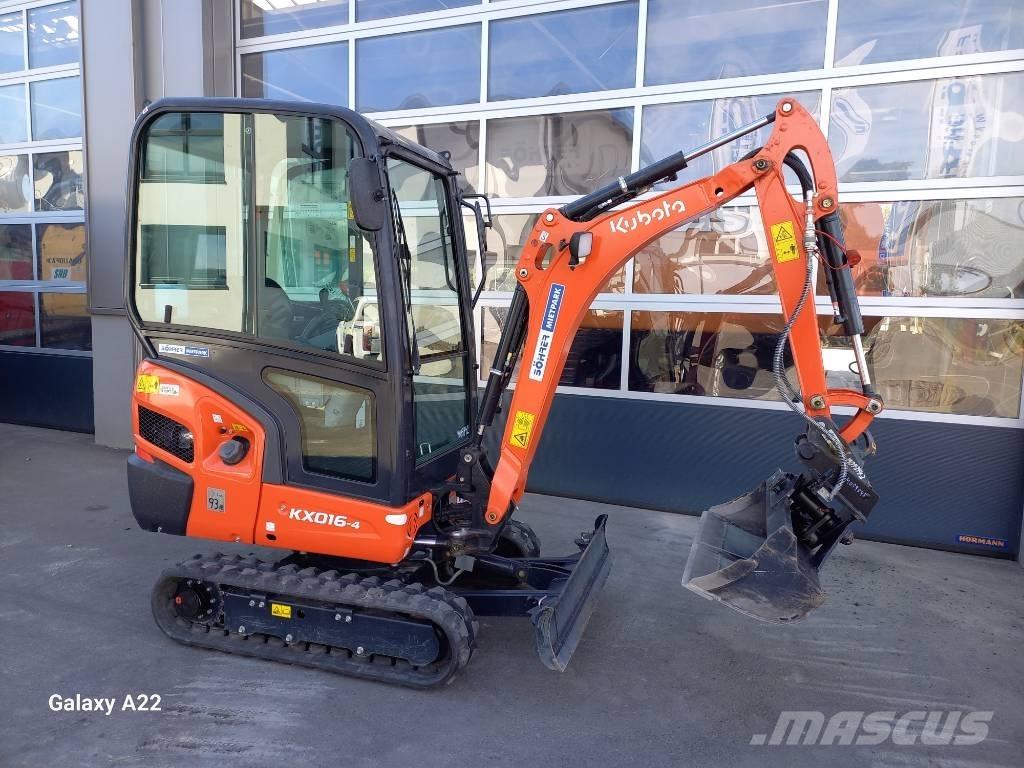 Kubota KX016-4 | MS01 Мини-экскаваторы