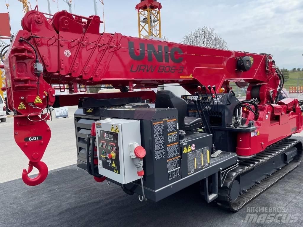 Unic URW-806-3 Гусеничные краны