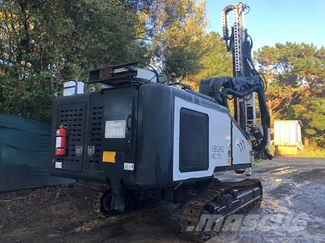  BBURG  HD715 Гусеничные буровые установки