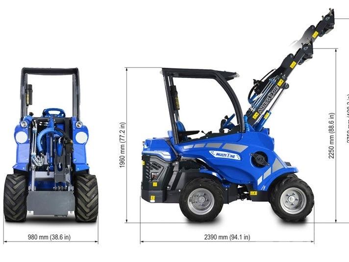 Multione 5.2 K Сельскохозяйственные телескопические погрузчики