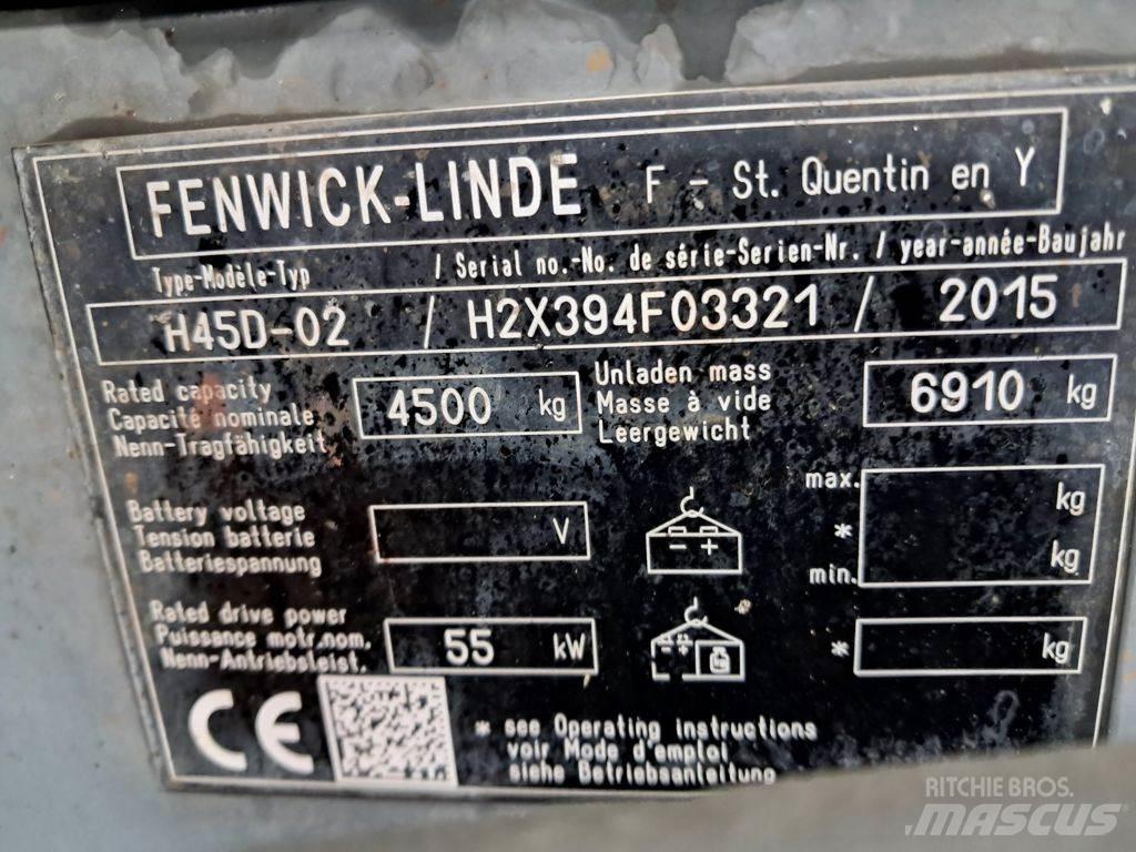 Linde H45D-02 Дизельные погрузчики