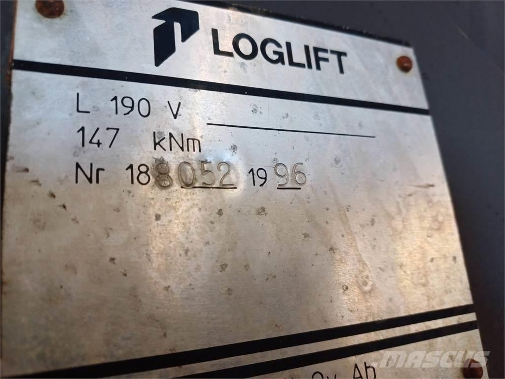 Loglift 190v Манипуляторы для харвестеров