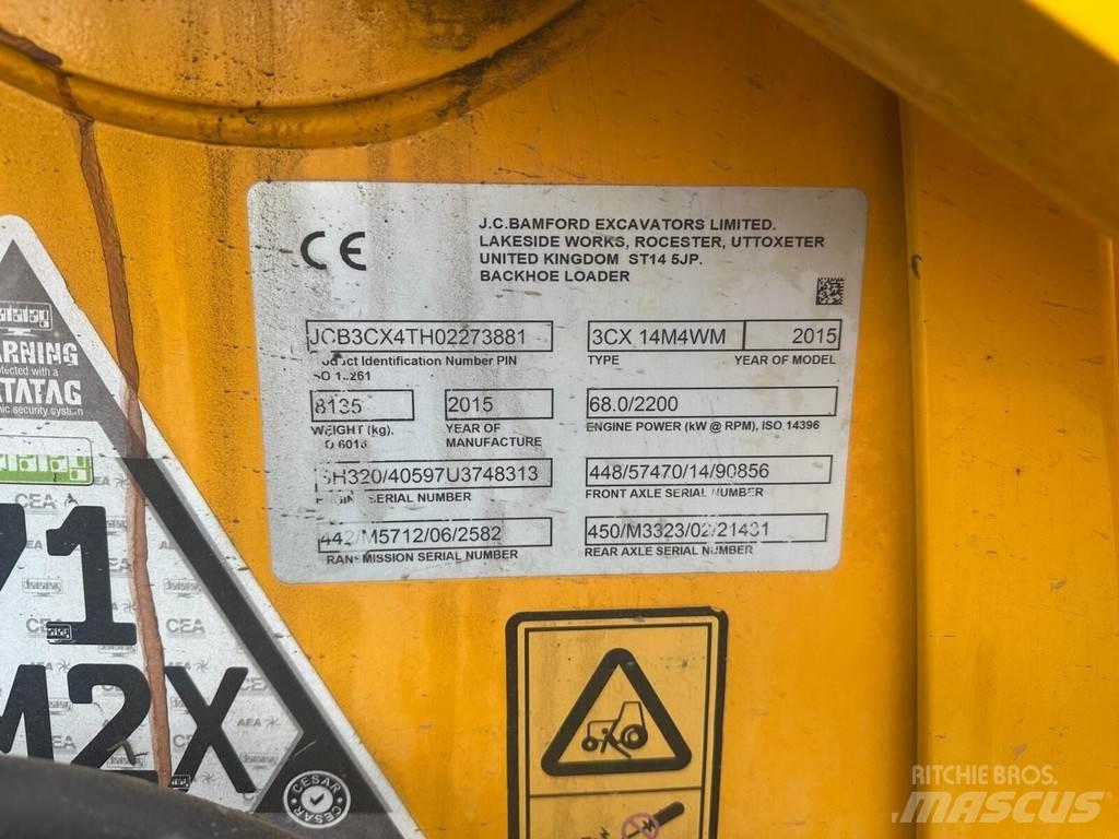 JCB 3CX 14M4WM Экскаваторы-погрузчики