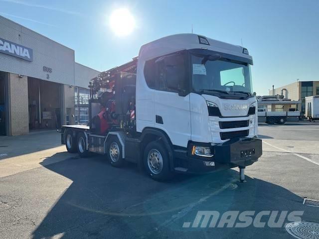 Scania R 560 Автомобильные краны