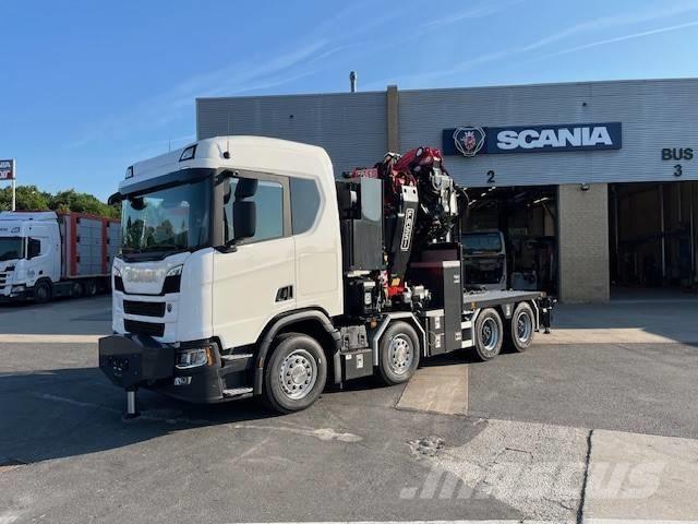 Scania R 560 Автомобильные краны