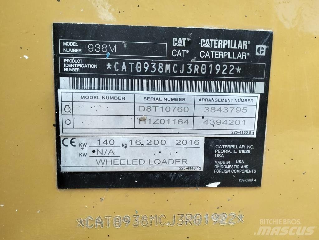 CAT 938 M Фронтальные погрузчики
