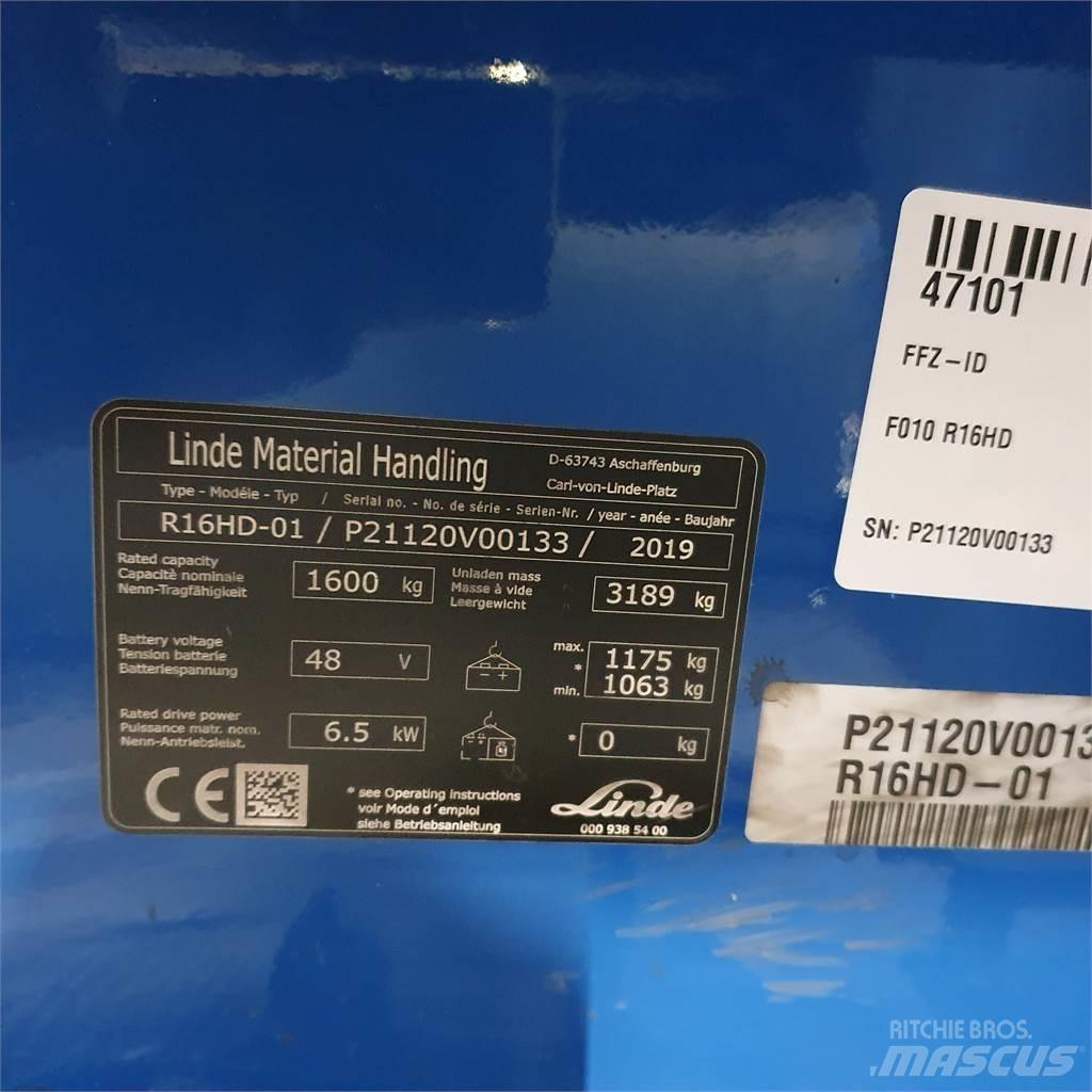 Linde R16HD Ричтраки