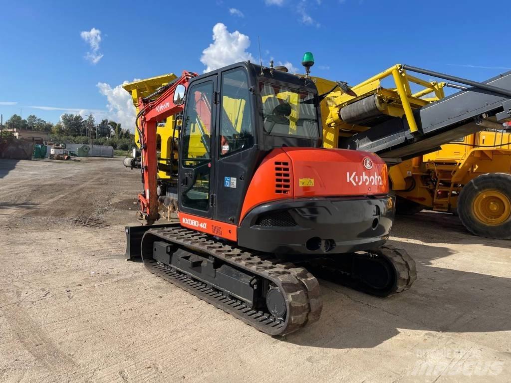 Kubota KX 080-4 Малые экскаваторы 7т-12т