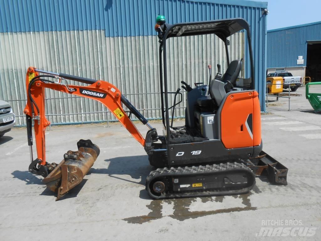 Doosan DX 19 Мини-экскаваторы