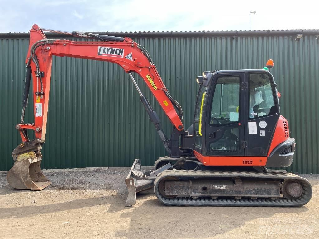 Kubota KX 080-4A2 Малые экскаваторы 7т-12т
