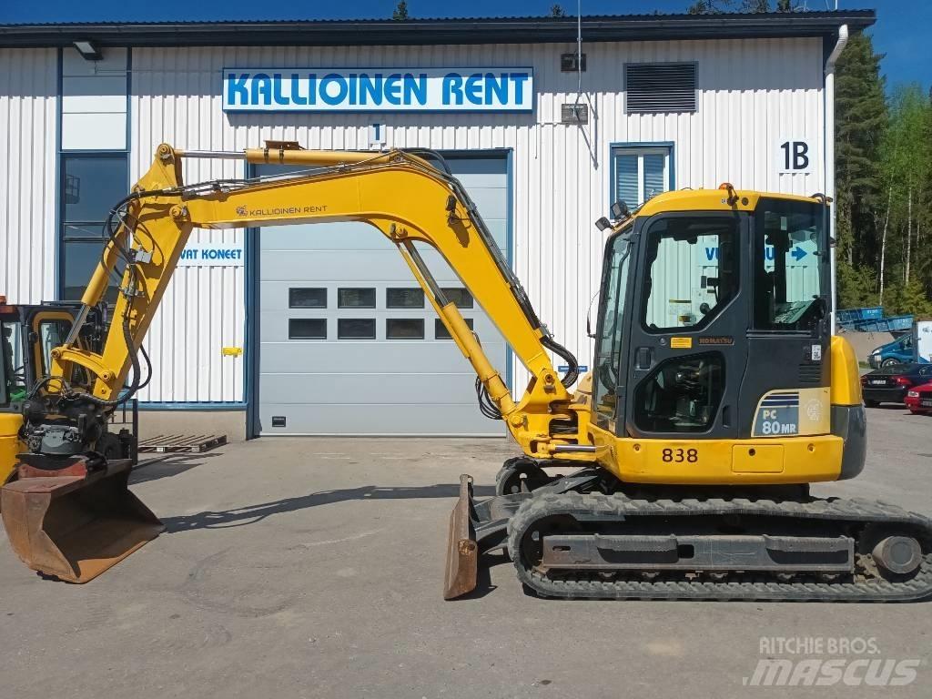 Komatsu PC 80 MR-3 Малые экскаваторы 7т-12т
