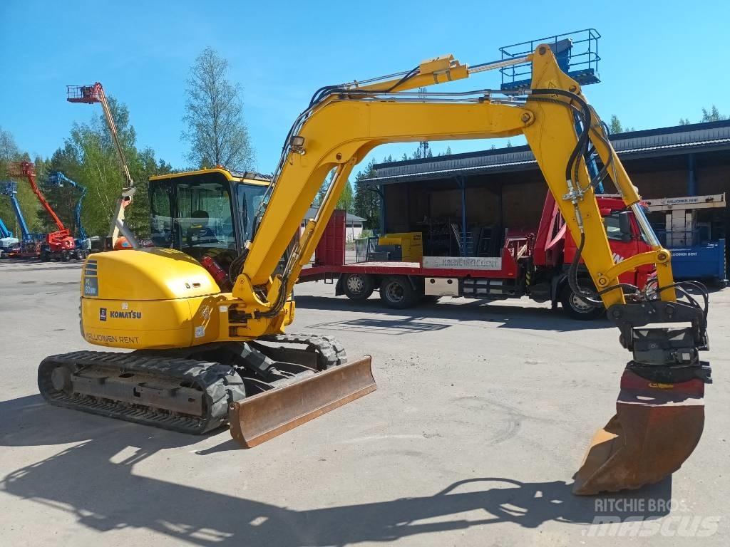 Komatsu PC 80 MR-3 Малые экскаваторы 7т-12т