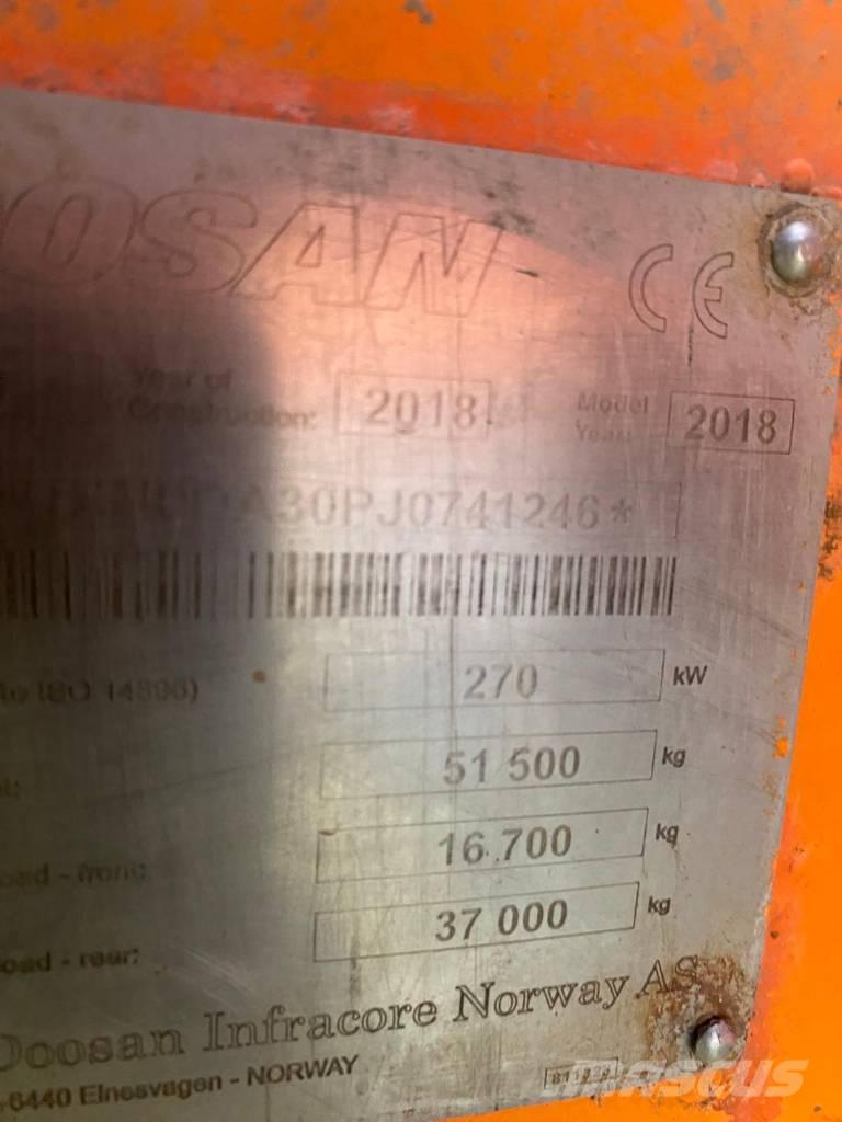 Doosan DA30 Шарнирно-сочленённые самосвалы