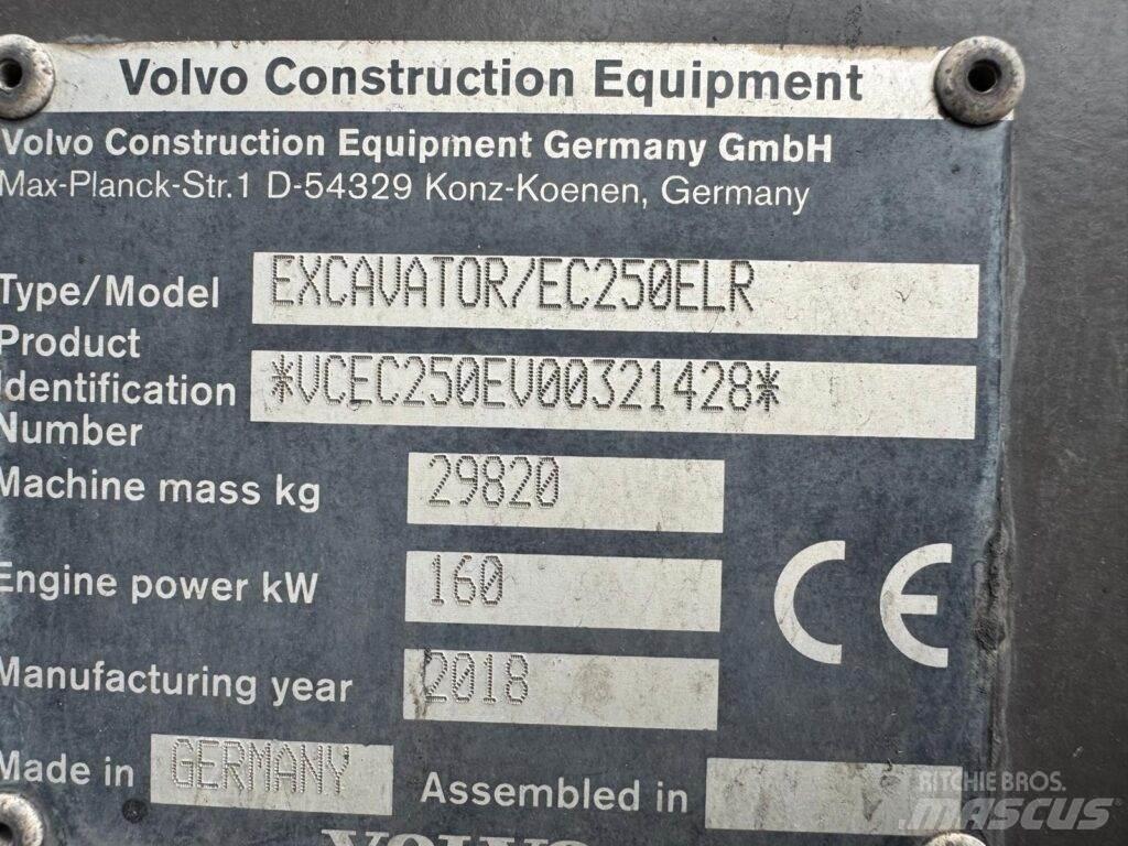 Volvo EC250ELR Гусеничные экскаваторы