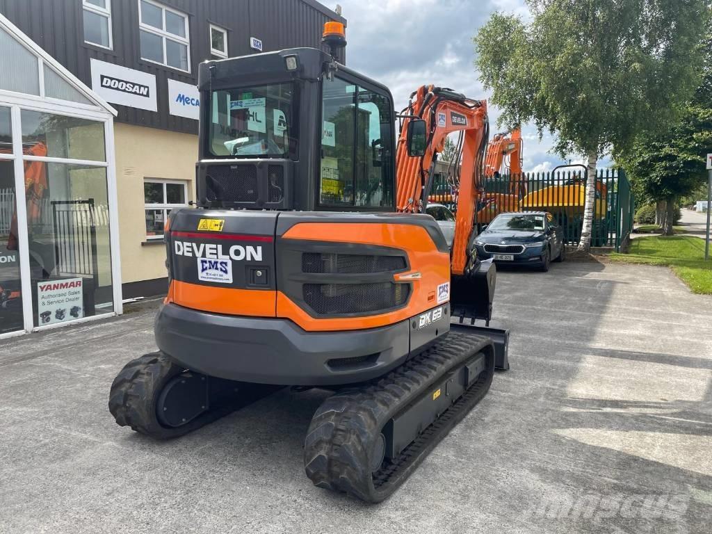 Develon DX 63-7 Мини-экскаваторы
