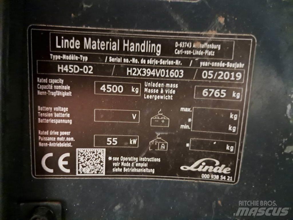 Linde H45D-02 Дизельные погрузчики