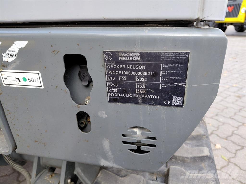 Wacker Neuson EZ26 Гусеничные экскаваторы