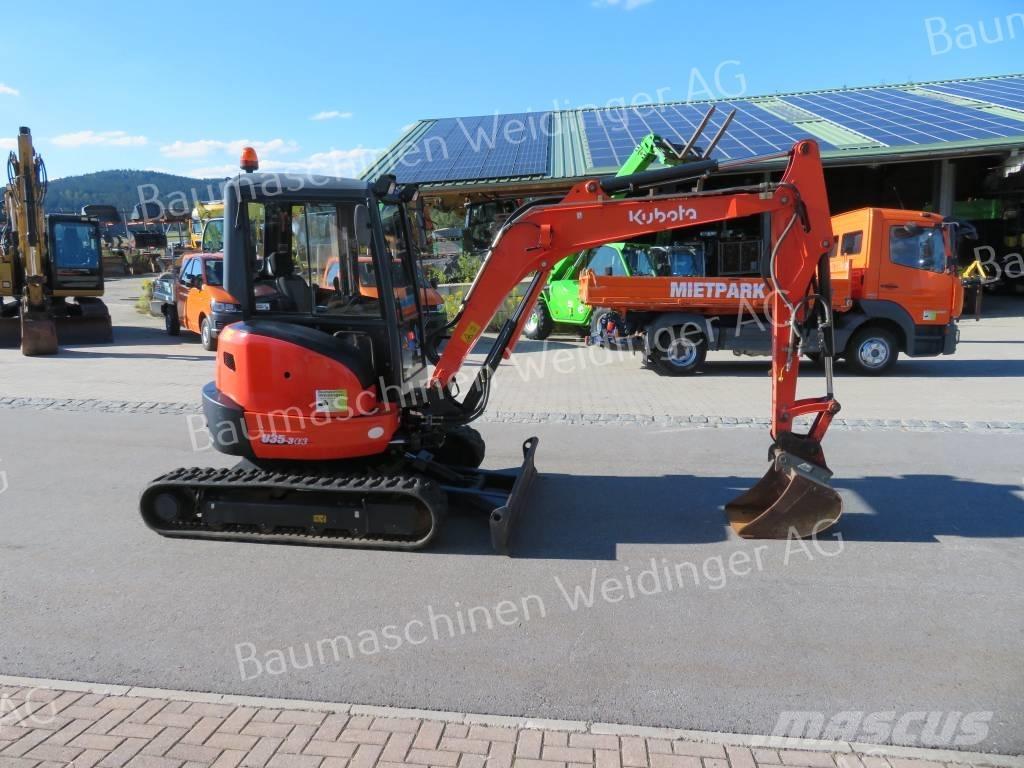 Kubota U 35-3 Мини-экскаваторы