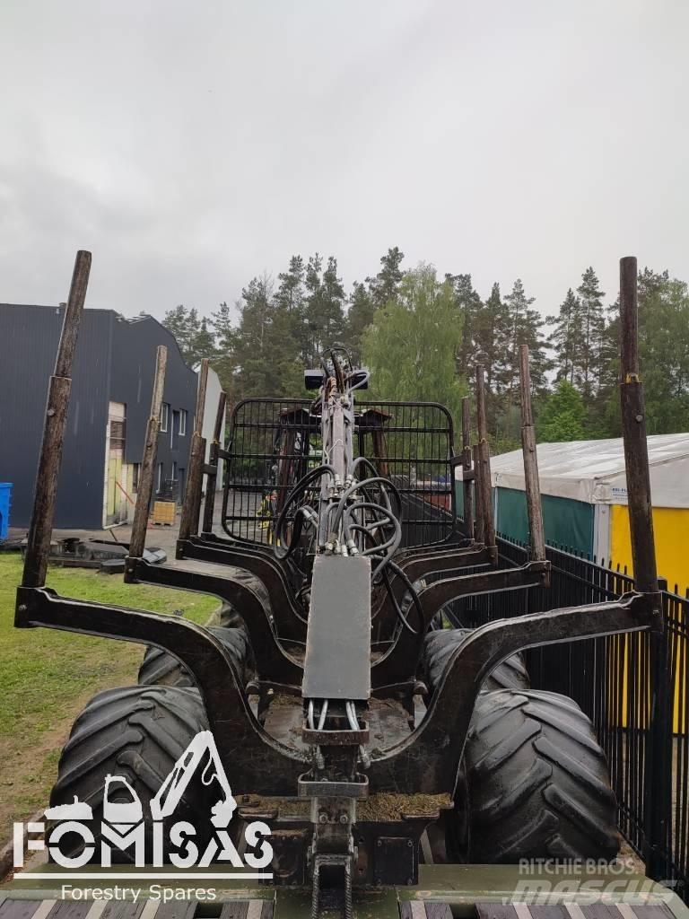 Timberjack 810B Ходовая часть и подвеска