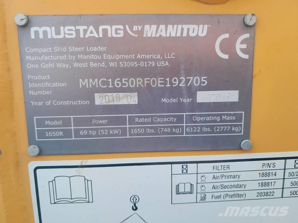 Mustang 1650 R Мини-погрузчики