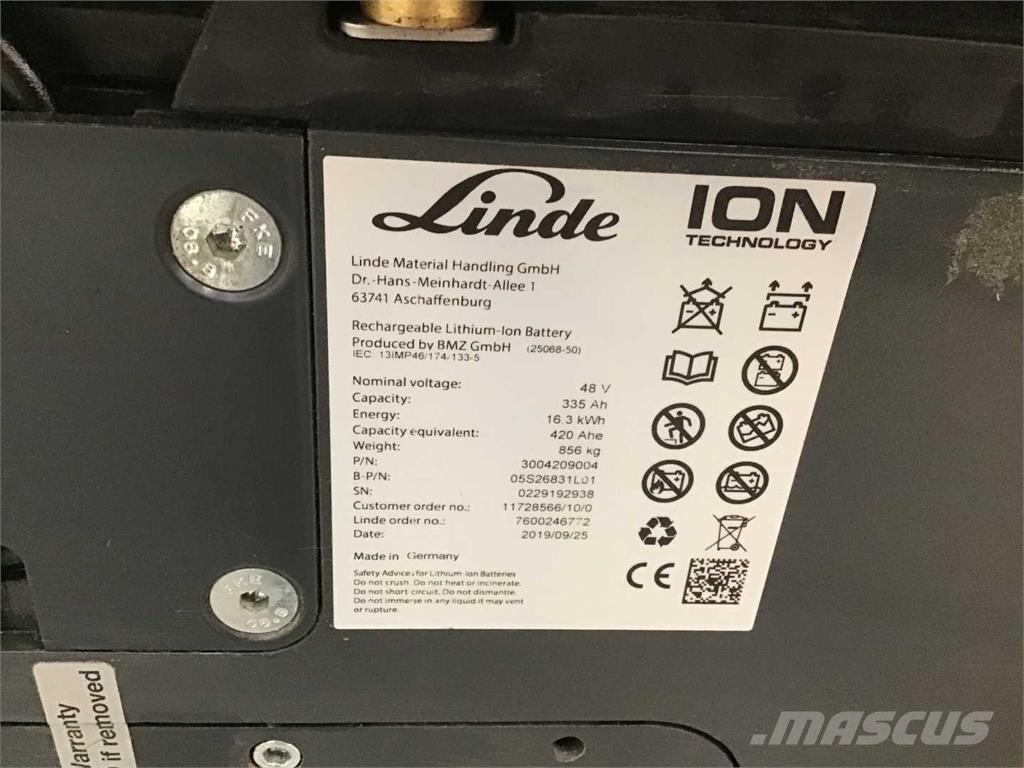 Linde E16 ION Электропогрузчики