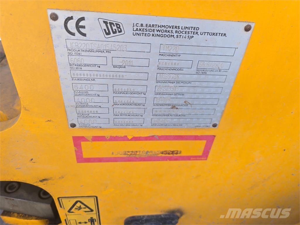 JCB TM 220 Фронтальные погрузчики
