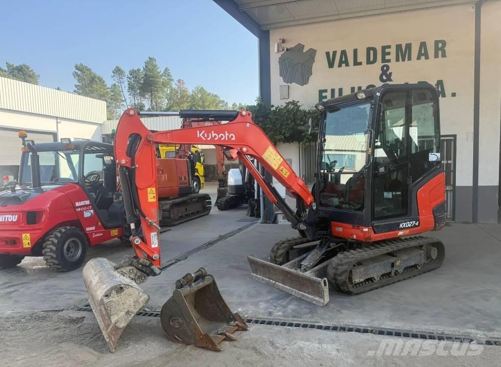 Kubota KX 027-4 Мини-экскаваторы