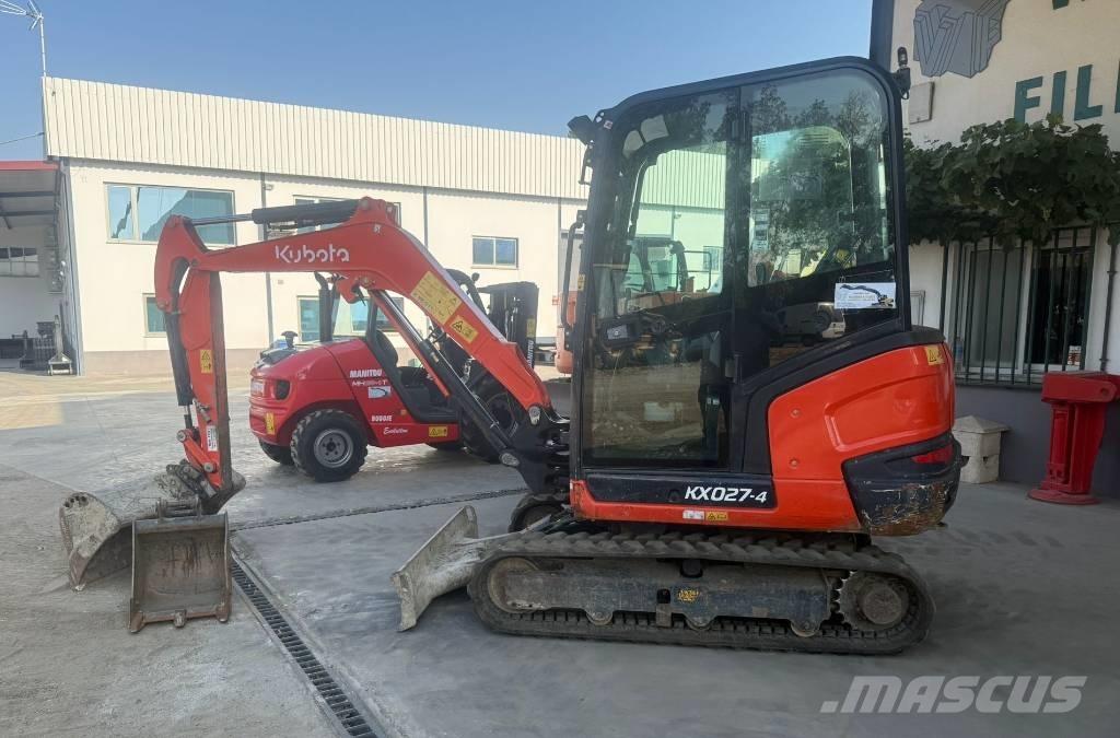 Kubota KX 027-4 Мини-экскаваторы