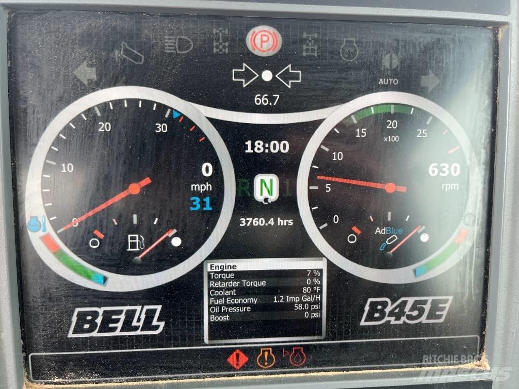 Bell B45E Шарнирно-сочленённые самосвалы