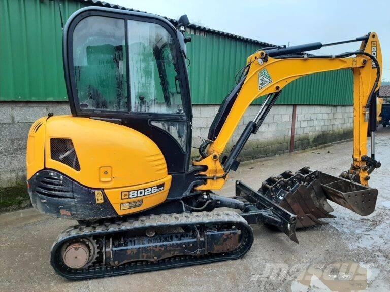JCB 8026 Мини-экскаваторы