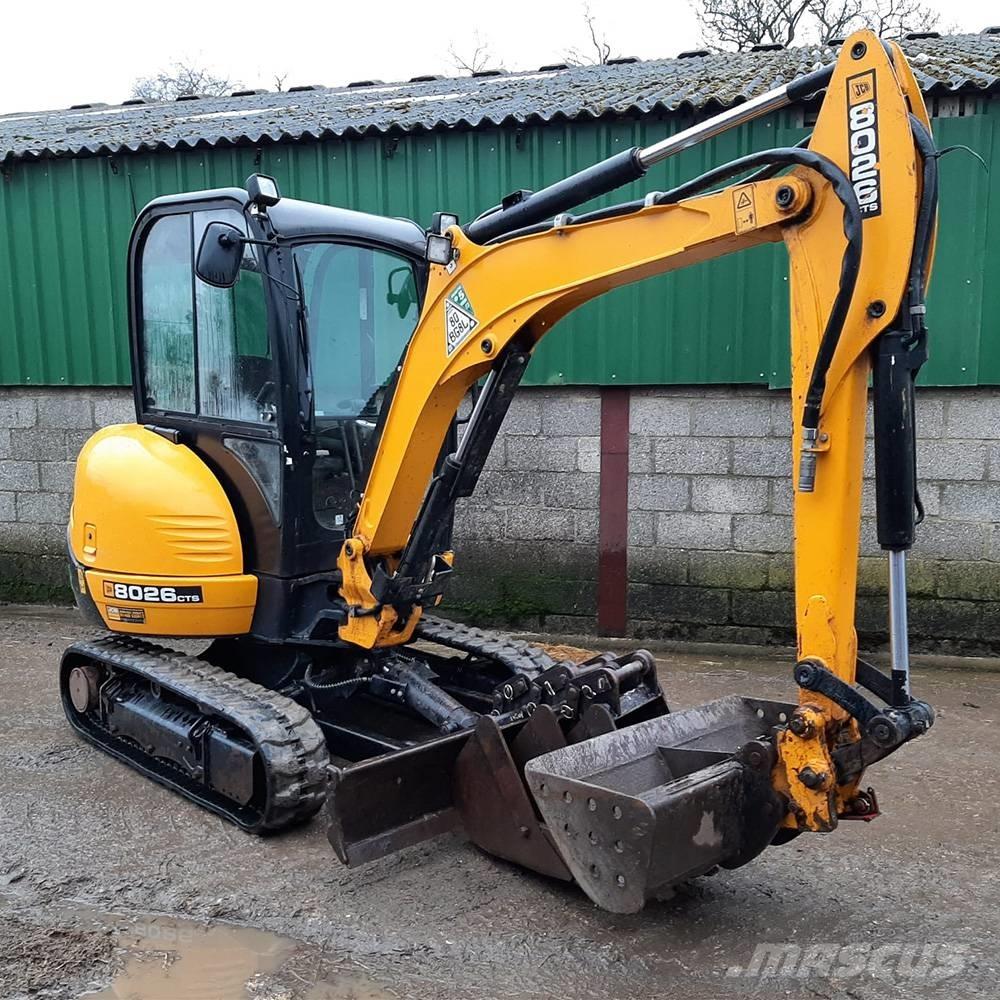 JCB 8026 Мини-экскаваторы