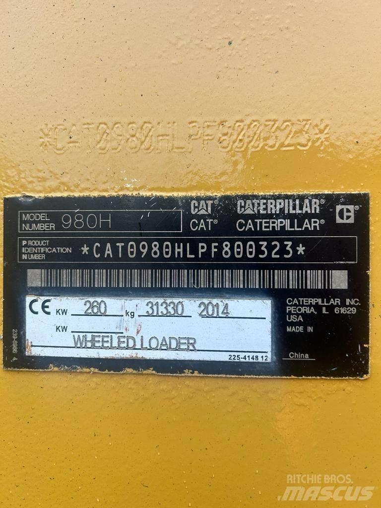 CAT 980H Фронтальные погрузчики