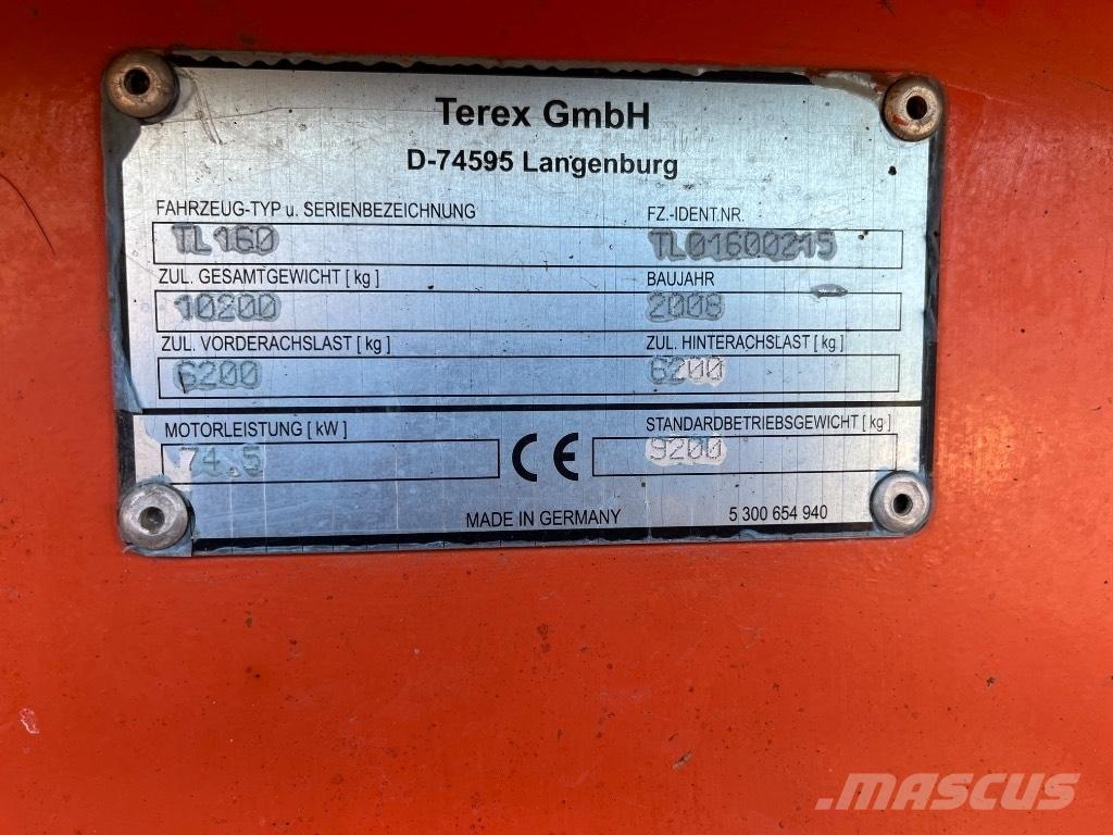Terex TL 160 Фронтальные погрузчики