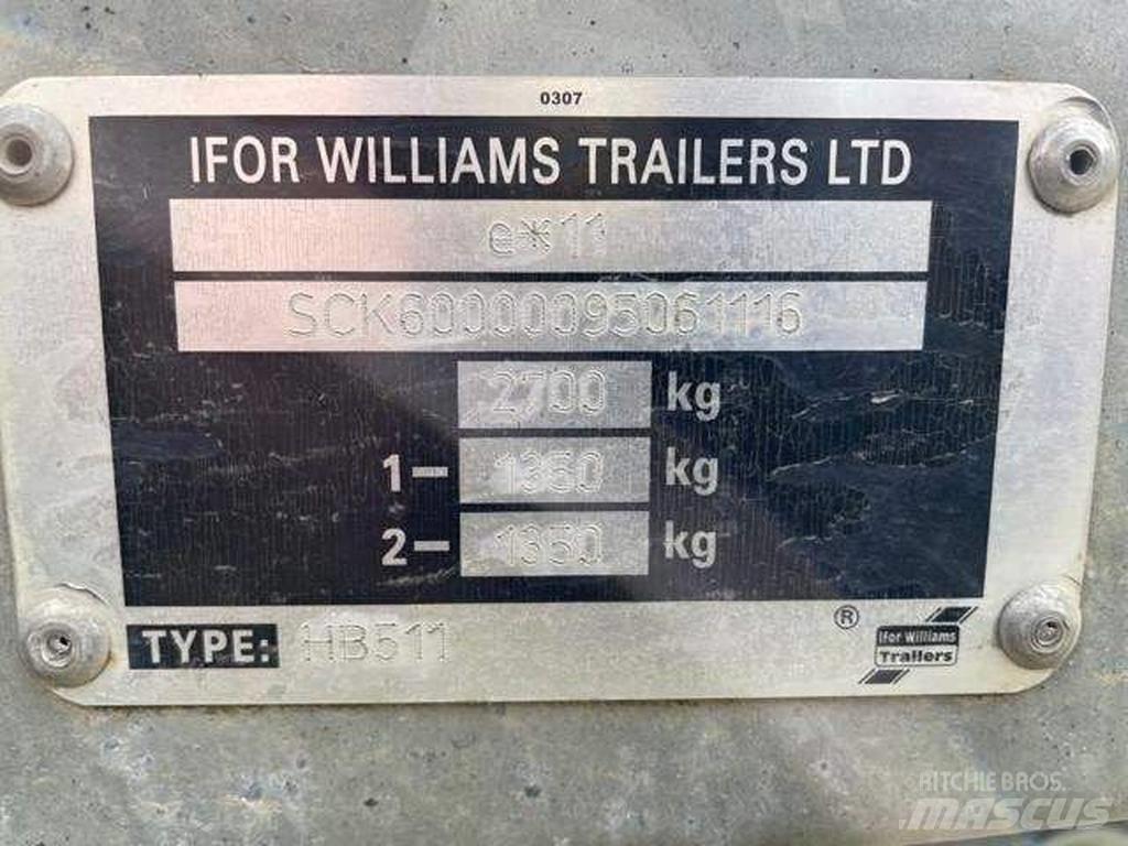 Ifor Williams HB 511 Трейлеры для транспортировки животных