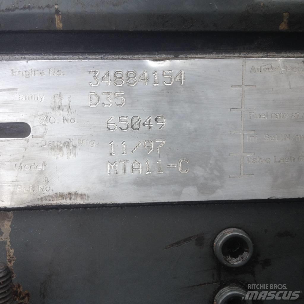 Cummins MTA 11 Фронтальные погрузчики
