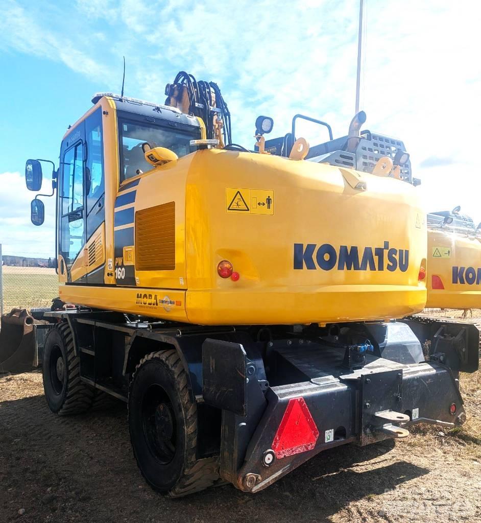 Komatsu PW160-11 Колёсные экскаваторы