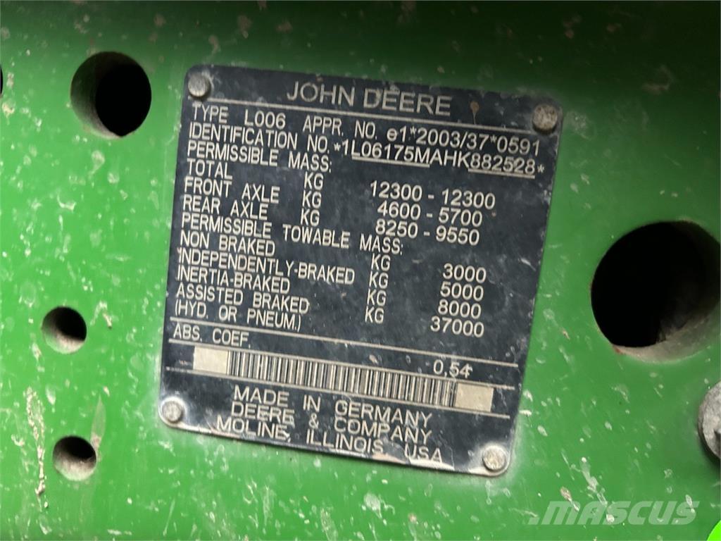 John Deere 6175M Трактора