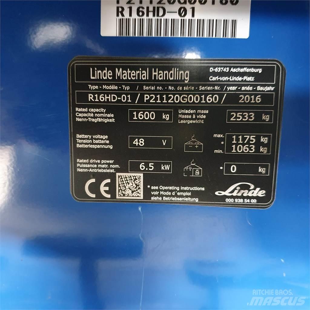 Linde R16HD Ричтраки