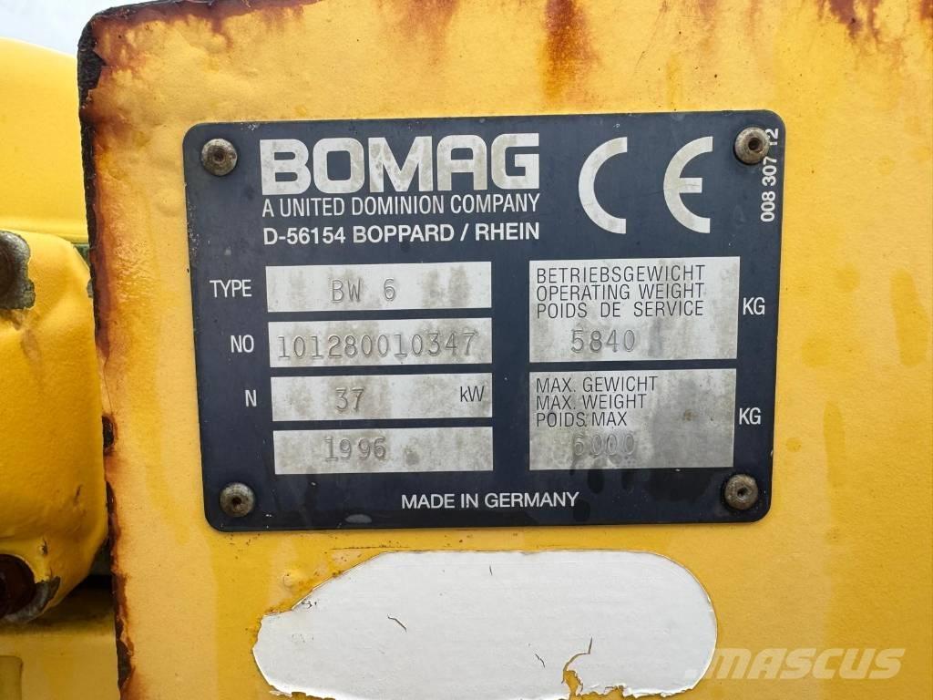 Bomag BW 6 Катки тротуарные