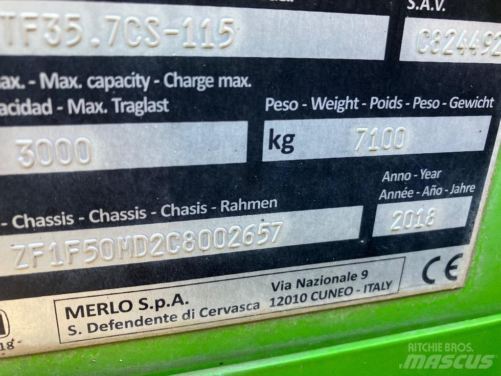 Merlo 35.7 CS Сельскохозяйственные телескопические погрузчики