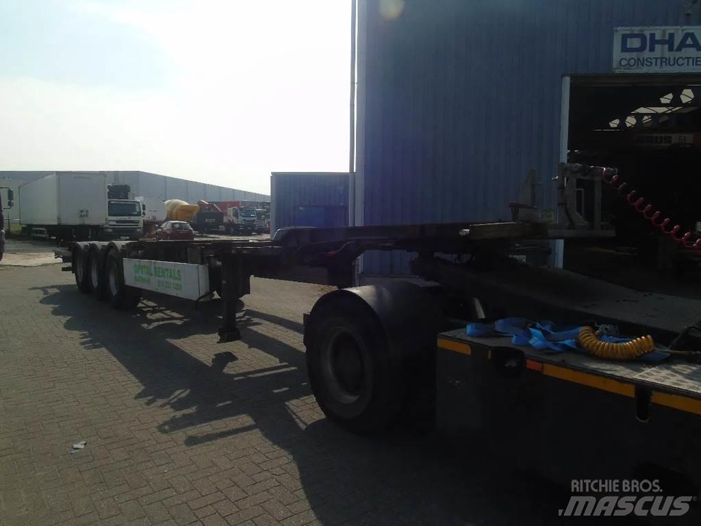 Pacton 3 AXLE Полуприцепы-Контейнеровозы
